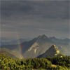 Rainbow in Carpathians